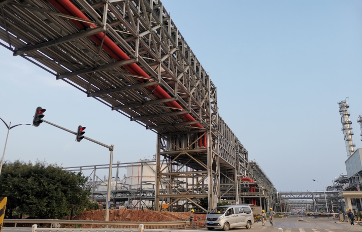 宇新股份有限公司钢结构项目 广东-惠州 用钢量：3500吨